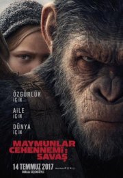 Maymunlar Cehennemi 3 Savaş izle – War for the Planet of the Apes 2017 Filmi izle