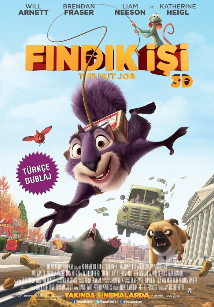 Fındık İşi – The Nut Job (2014) – Türkçe Dublaj HD izle