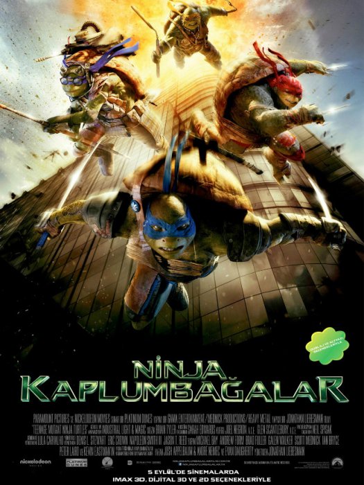 Ninja Kaplumbağalar 2014 Türkçe Dublaj izle