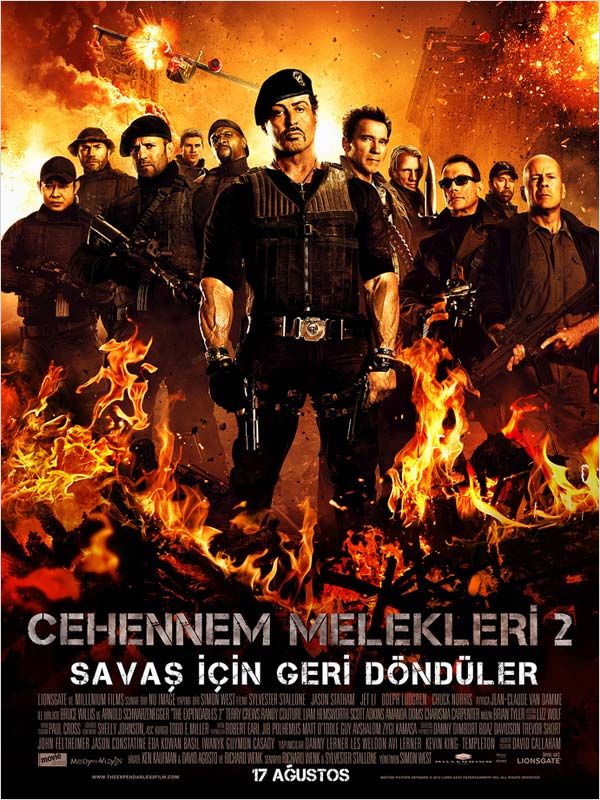 Cehennem Melekleri 2 | The Expendables 2 (2012) Türkçe Dublaj Full izle