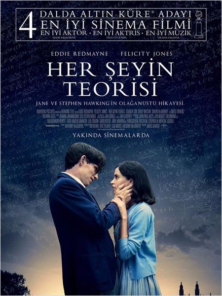 Her Şeyin Teorisi – The Theory of Everything 2014 Türkçe Dublaj izle