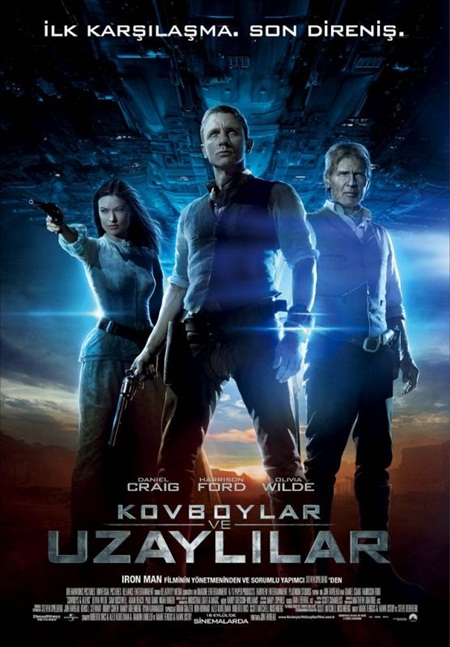 Kovboylar ve Uzaylılar Türkçe Dublaj izle