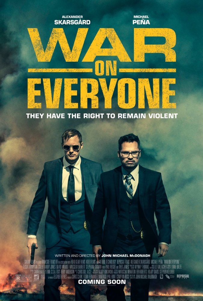 Herkese Karşı – War on Everyone 2016 izle