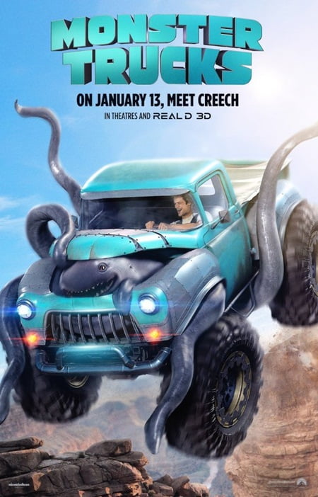 Canavar Kamyonlar izle | Monster Trucks 2016 Türkçe Dublaj izle