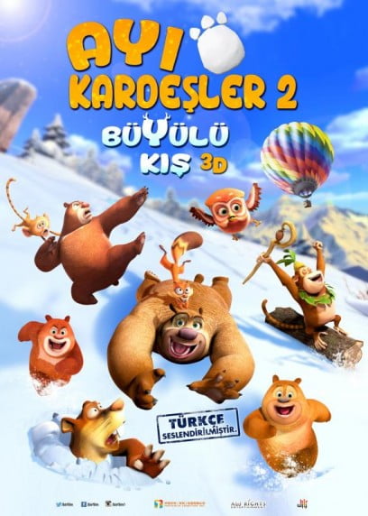 Ayı Kardeşler 2 Büyülü Kış – Boonie Bears A Mystical Winter 2015 Türkçe Dublaj izle