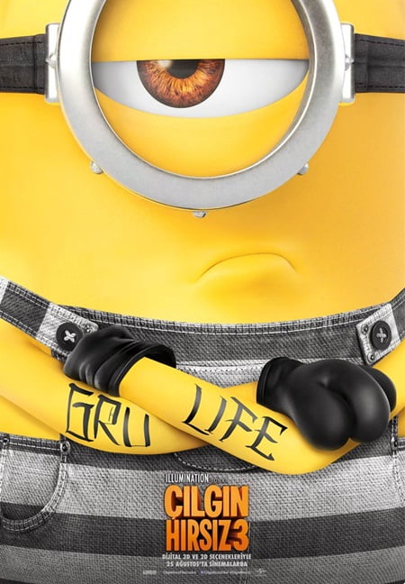 Çılgın Hırsız 3 izle | Despicable Me 3 (2017) Türkçe Dublaj izle