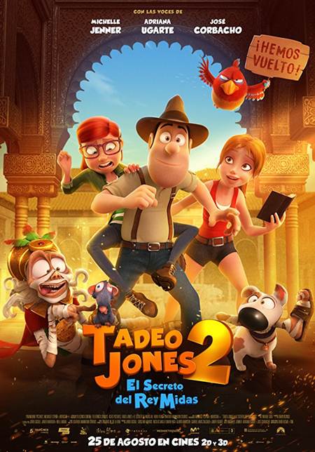 Hazine Avcısının Maceraları izle | Tadeo Jones 2 (2017) Türkçe Dublaj izle