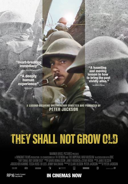 Yaşlanmayacaklar – They Shall Not Grow Old 2018 Türkçe Altyazılı izle