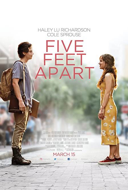 Senden Beş Adım Uzakta izle | Five Feet Apart 2019 Türkçe Dublaj izle