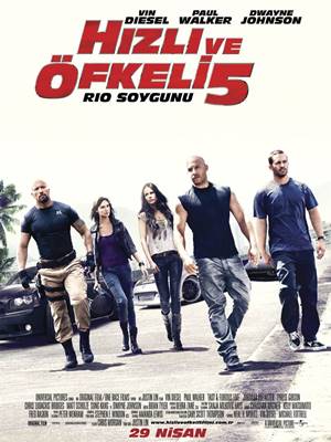 Hızlı ve Öfkeli 5: Rio Soygunu – Fast Five 2011 Filmi izle